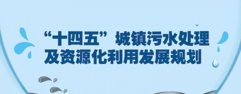 重磅 | “十四五”城鎮(zhèn)污水處理及資源化利用發(fā)展規(guī)劃！